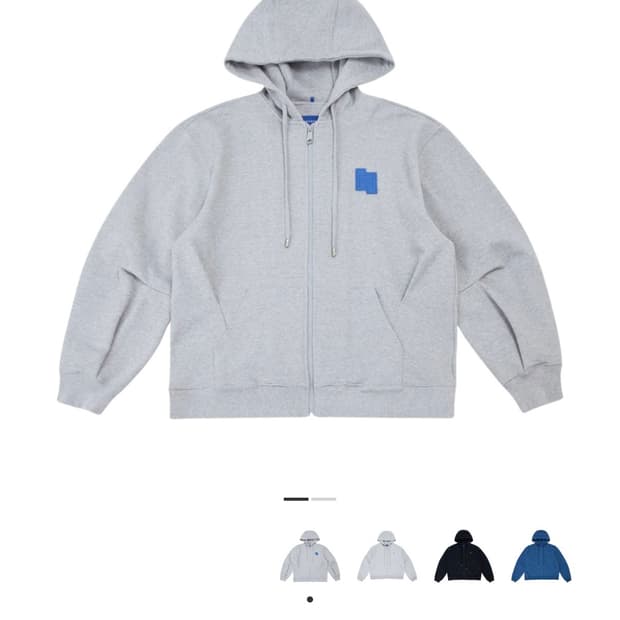 아더에러 데칼 후드집업 A1