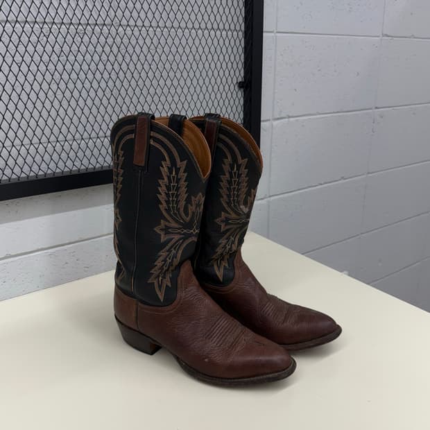 Lucchese 2000 Two Tone Brown 8.5D