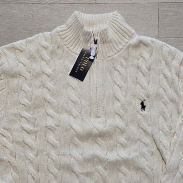 폴로 니트 아이보리 팔아요