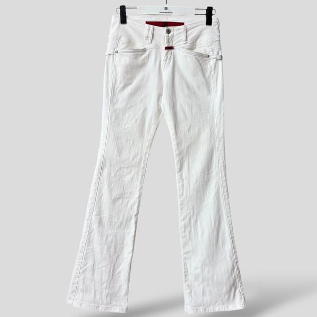 (여성S)마리떼 프랑소와 저버 부츠컷 팬츠