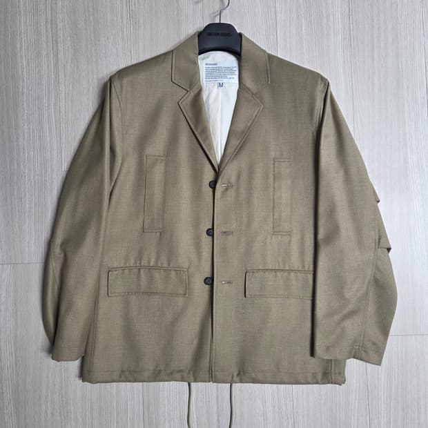 유니폼브릿지 캐주얼 블레이저 자켓 카키브라운 M