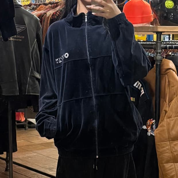 [HI] VTG 벨벳져지 네이비