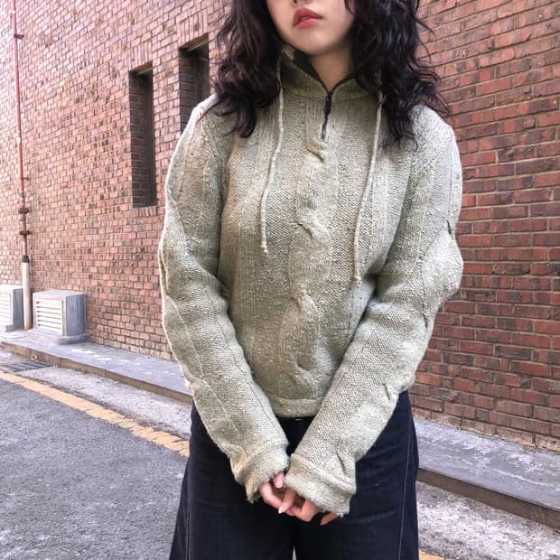 Diesel khaki knit