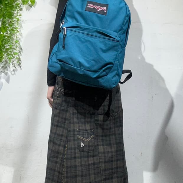 잔스포츠 블루 백팩 가방