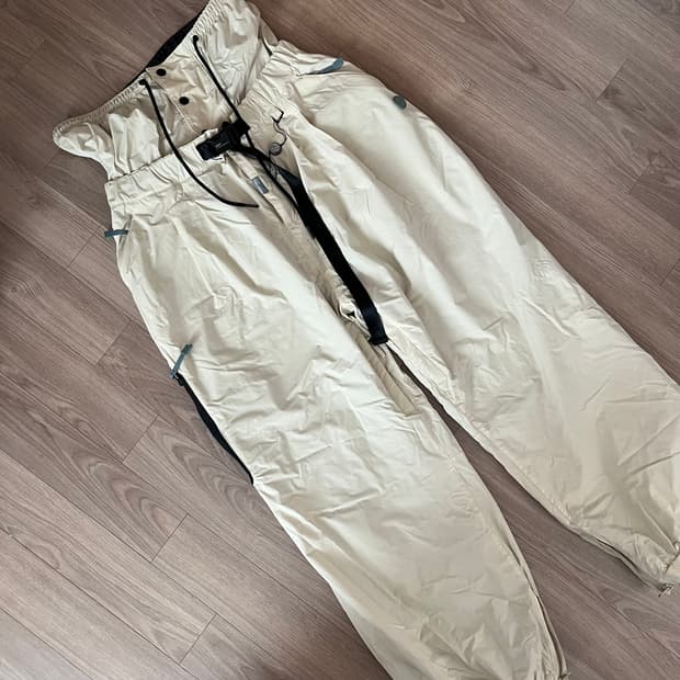 US22 어스투 아이보리 스노우보드 팬츠