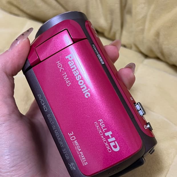 민트급 빈티지 캠 ) 파나소닉 빈티지 캠코더 hdc-tm45