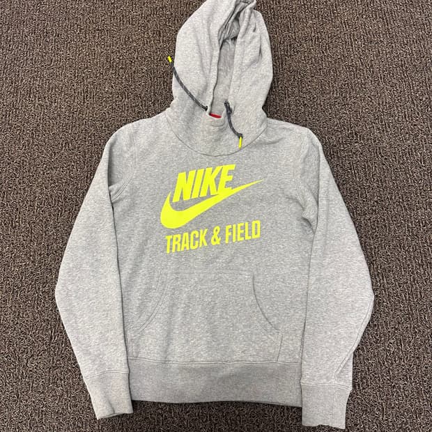 NIKE 나이키 여성 기모 후드티셔츠 그레이 S