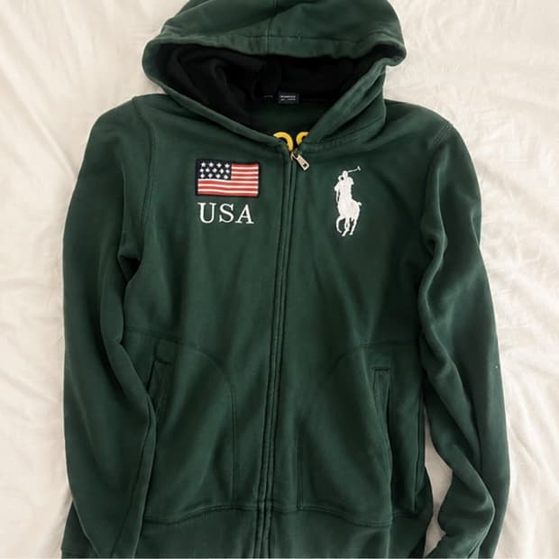 폴로 빅폴로 빅포니 USA 후드집업