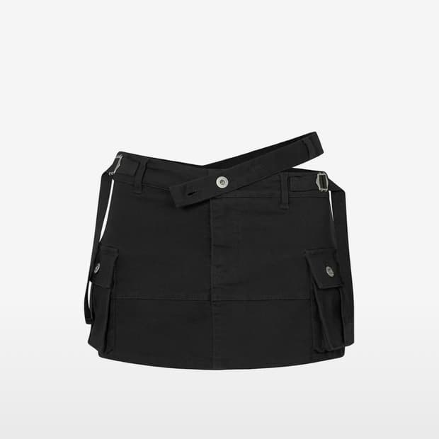 페인오어플레져 NIX MINI SKIRT black
