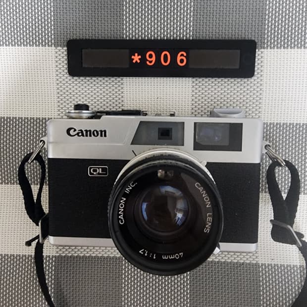 캐논 G3 캐논넷 QL19 필름카메라 실버바디
