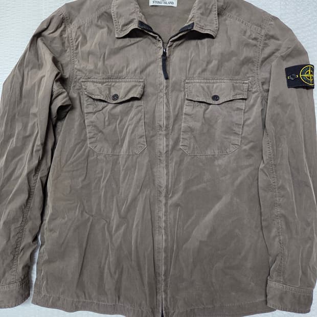 스톤아일랜드 나일론 오버셔츠