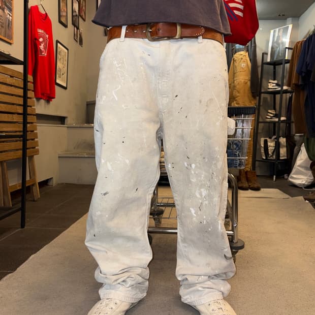 00’s Dickies carpenter painted work pant