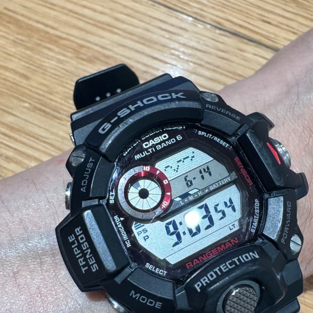지샥 레인지맨 gw-9400