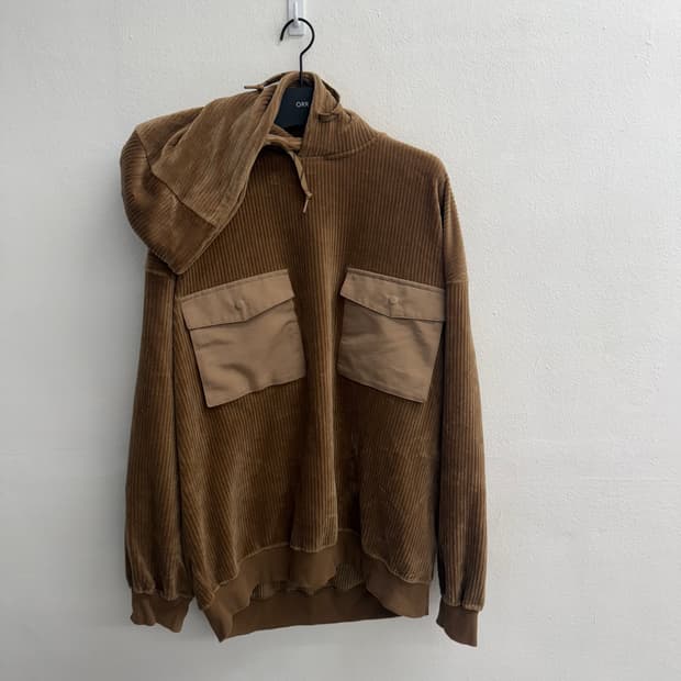 NIKO AND 코듀로이 포켓 후드티 4