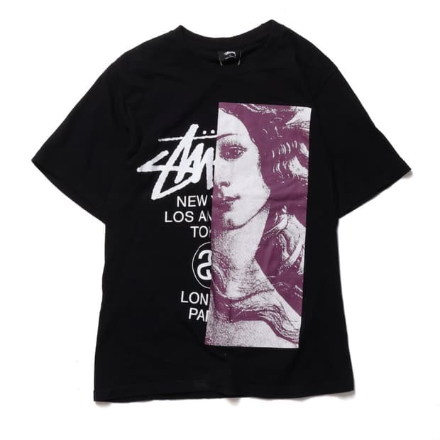 스투시 Stussy Logo Printing T-shirt 

