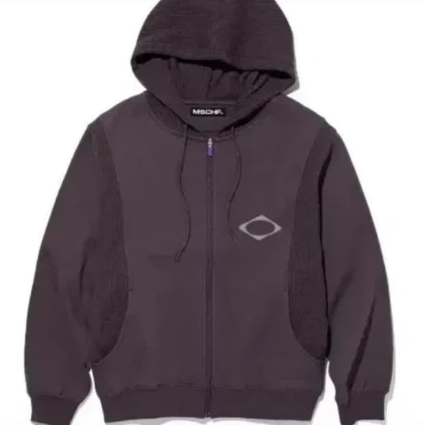 미스치프 와플 기모 후드집업 M