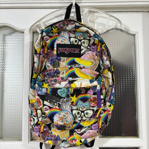 Jansport 잔스포츠 애니멀 프린팅 백팩
