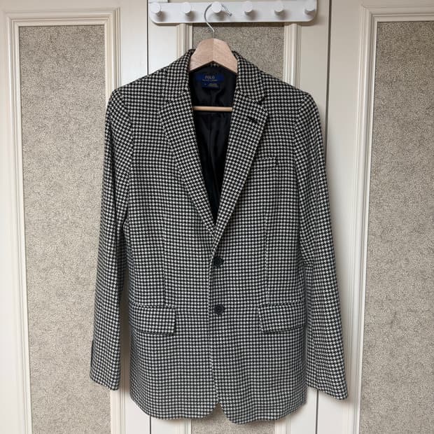 랄프로렌 하운드투스 모직 자켓