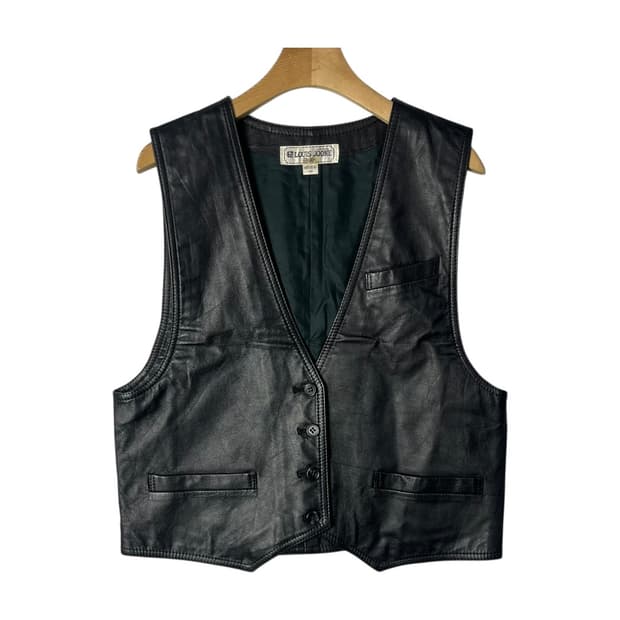 [Louis joone] 90's 빈티지 카우스킨 베스트