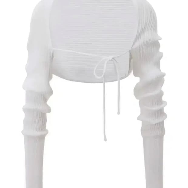 쓰리타임즈 릿 볼레로 화이트