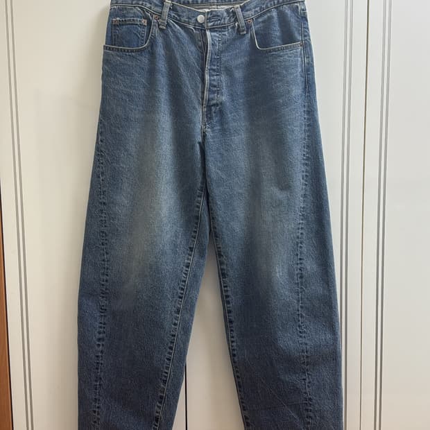 슈타인 ssstein 인디고 데님팬츠 