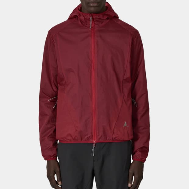 로아 휴 패커블 윈드 자켓 다크 레드