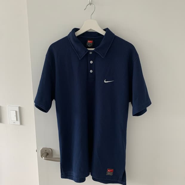 NIKE 네이비 카라티