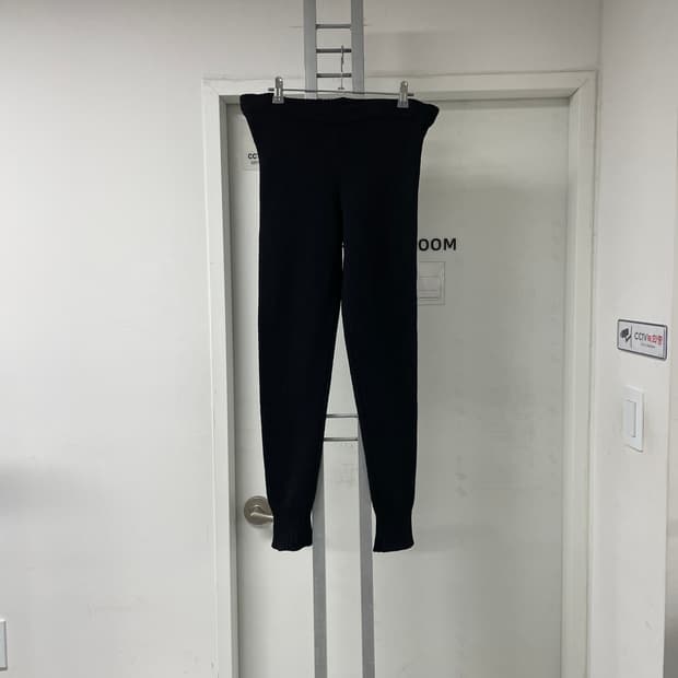 몽클레어 니트 팬츠 블랙 M(W)