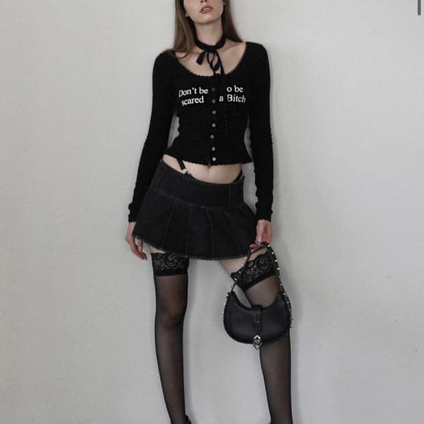 배드블러드 Don’t Be Scared 가디건