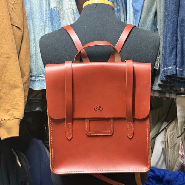 캠브리지 레더 사첼백