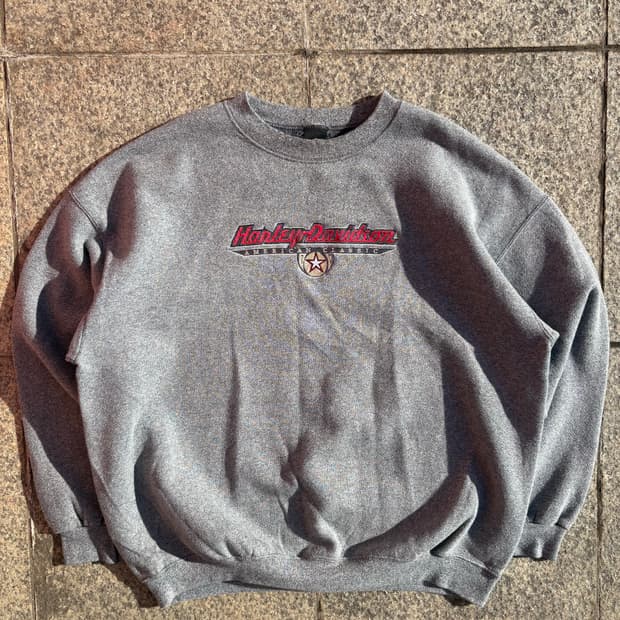 00s 할리데이비슨 스윗셔츠 맨투맨