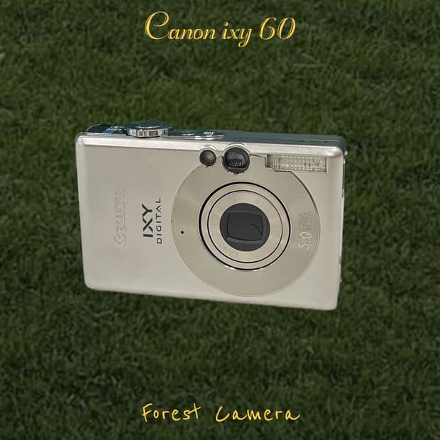 (인플루언서) 캐논 ixy60 ixus55 디지털카메라 빈티지디카