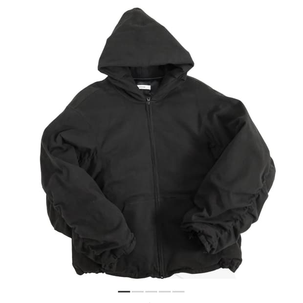 논노드 몰스킨 셔링 봄버 블랙(2)