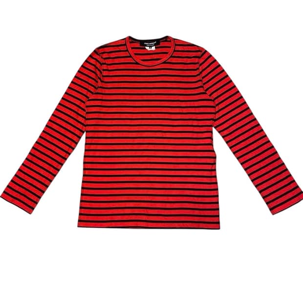 준야 와타나베 x 꼼데가르송 스트라이프  티