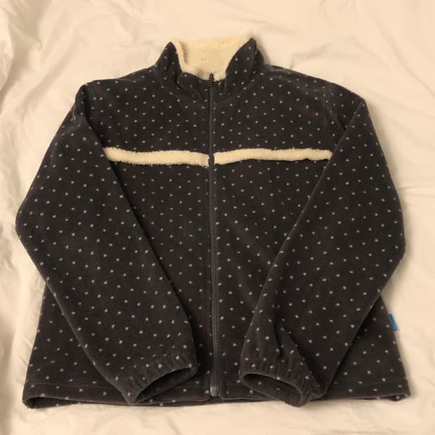 써넥트 도트 플리스 자켓