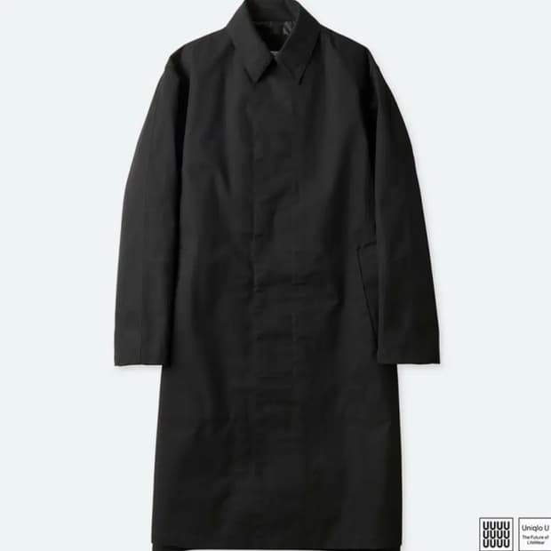 유니클로 U 17FW 블록테크 코트 L