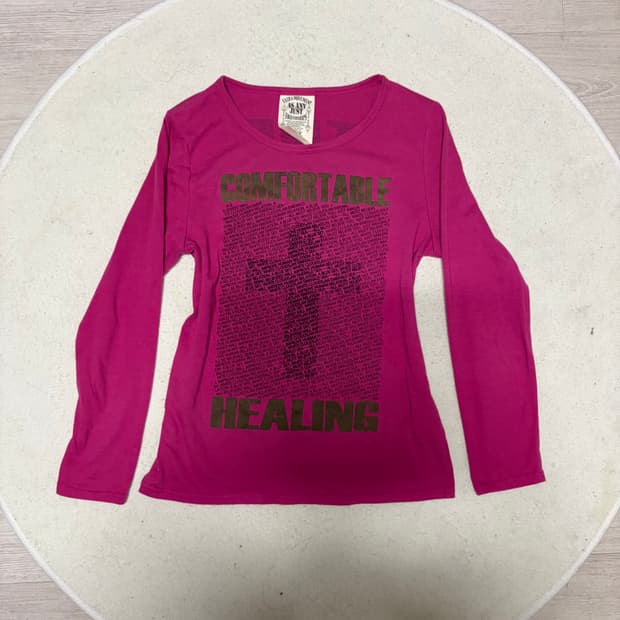 핫핑크 롱슬 롱슬리브 펑크 큐빈 와걸 아케호무