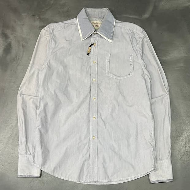  scotch soda 그래픽 스트라이프 셔츠 y15608