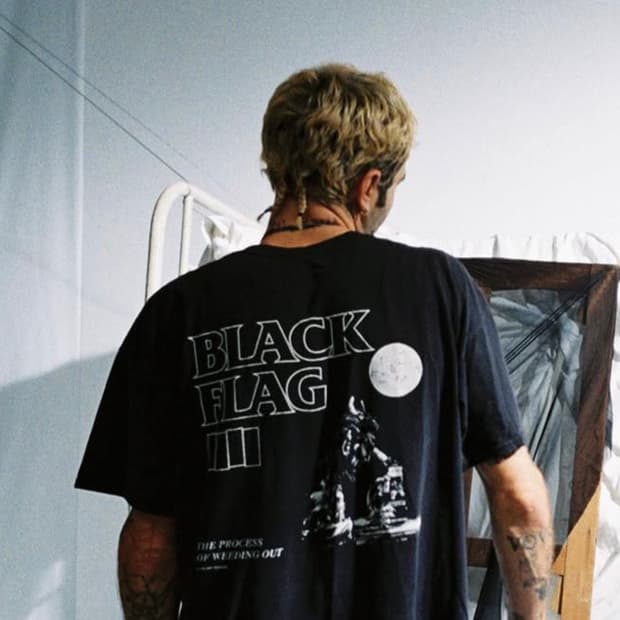 black flag 티셔츠