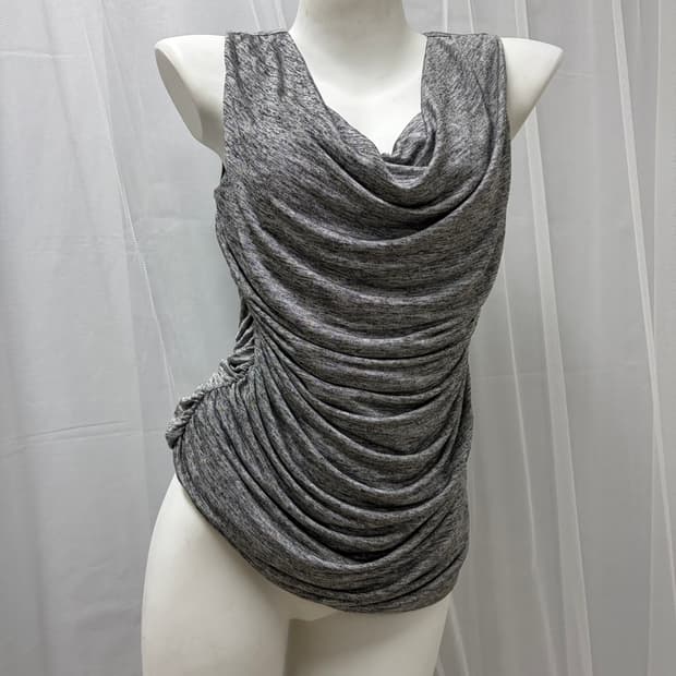 [ART9] Grunge Draped Top