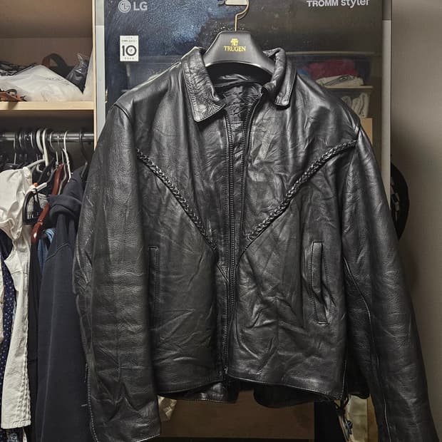 USA 빈티지 웨스턴 싱글라이더 가죽