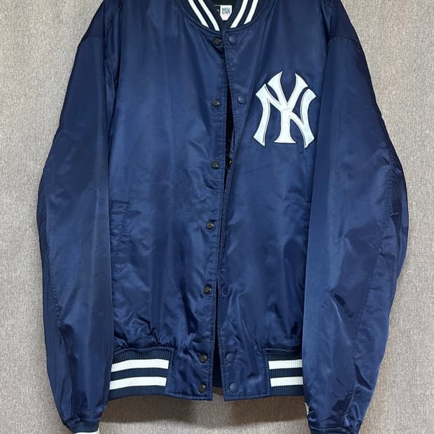 뉴에라 NY 양키스 네이비 야구 점퍼 xl