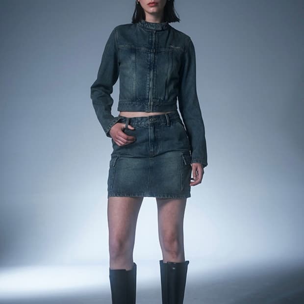 오드스튜디오 청자켓 여성