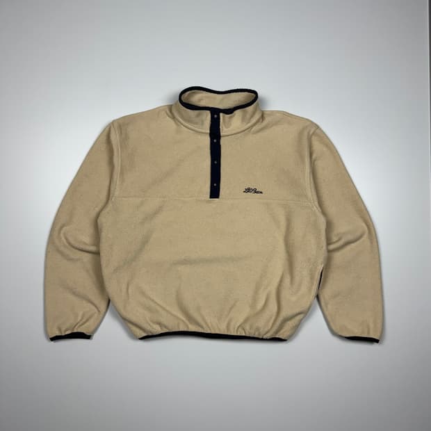 (105) 80s 엘엘빈 플리스 풀오버 아이보리