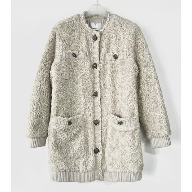 오브제 22 부클 누빔 점퍼