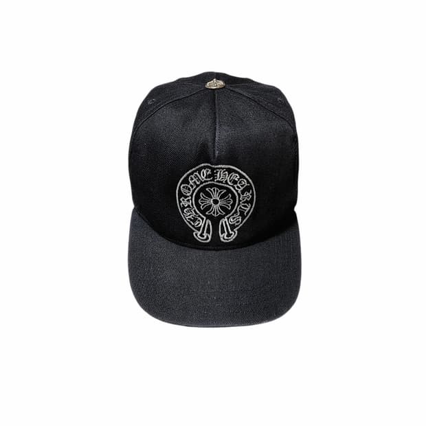 크롬하츠 홀스슈 볼캡 블랙