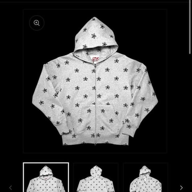 스타팀 별 후드 L