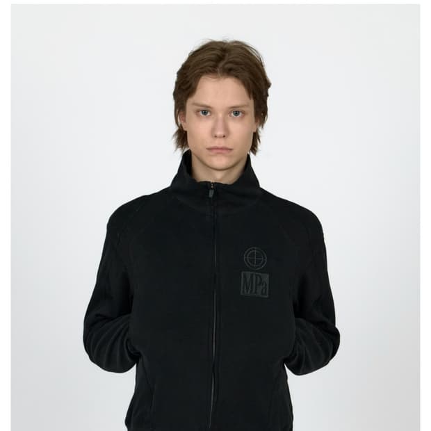 MPa CONTRAST ZIPPED JACKET (L)