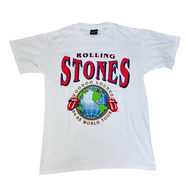 빈티지 90s 롤링스톤즈 the Rolling stones 부두 투어티L