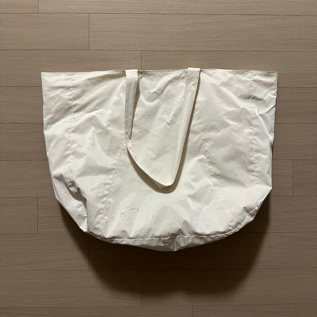 하아카이브 x buj 숄더백 화이트